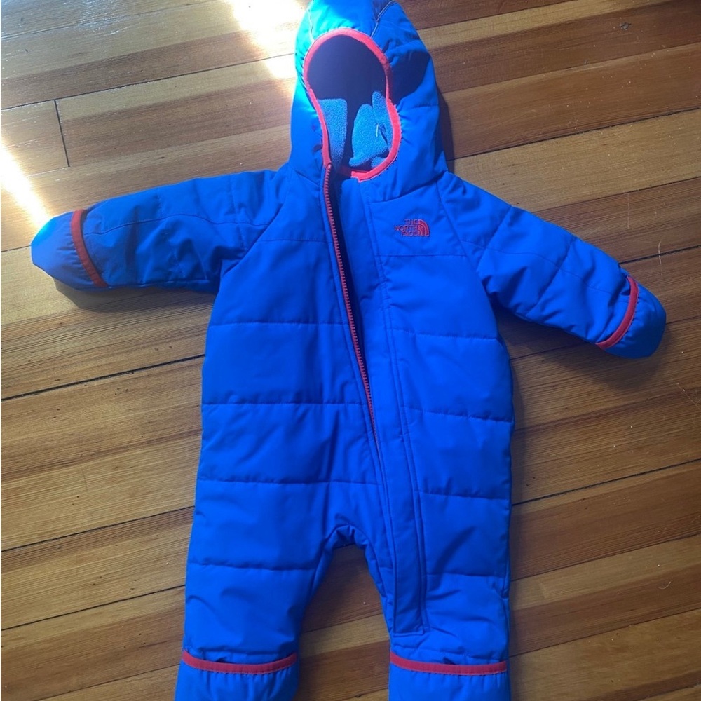 The North Face infant snowsuit